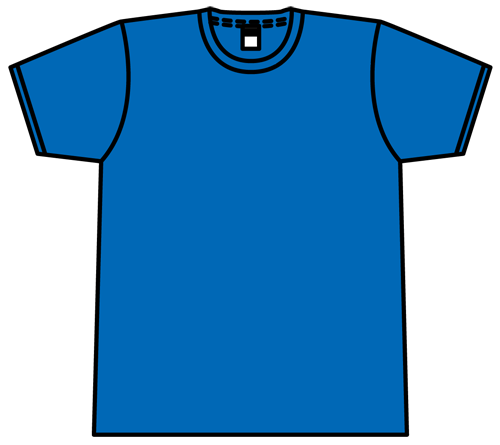 Tシャツ（半袖・青）