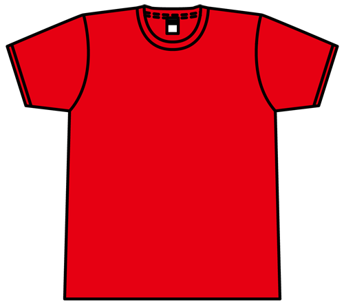 Tシャツ（半袖・赤）