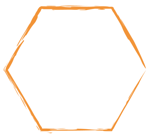 フレーム（飾り枠・六角形）
