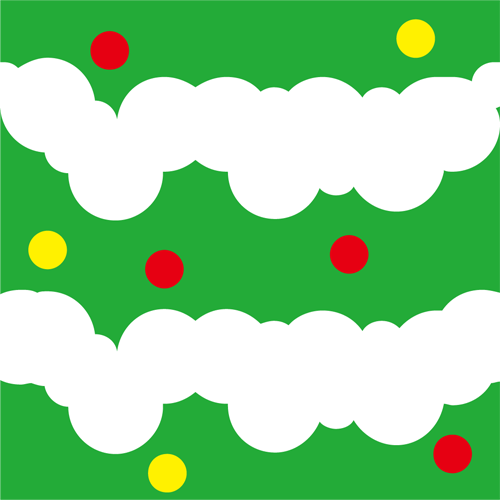 背景パターン(クリスマス)