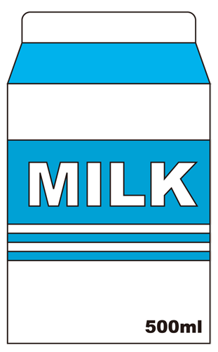 牛乳（牛乳パック）